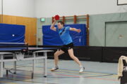 Niklas Munz am 18.10.2025 beim Oberliga-Punktspiel SV Friedrichsort - TTC Düppel