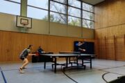Fynn Albrecht beim Punktspiel in der Verbandsoberliga Nord zwischen TTSG Urania-Bramfeld und SV Friedrichsort am 17.10.2021