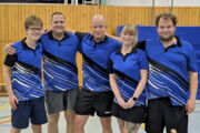 Die 3. SVF-Erwachsene in der Landesliga-Saison 2025 / 2026 (vlnr): Joris Maischak, Matthias Schröder, Patrick Backhaus, Lula Kist, Felix Schneider