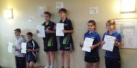 Saphira Zatkos und Ann-Katrin Fritz werden 2. beim EB Team Cup 2015 der Schüler