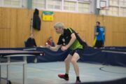 Thorger Brüning (TTC Mölln) beim Punktspiel in der Verbandsoberliga Nord zwischen SV Friedrichsort und TTC Mölln am 30.10.2021