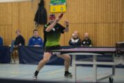 Marcus Möller (TTC Mölln) beim Punktspiel in der Verbandsoberliga Nord zwischen SV Friedrichsort und TTC Mölln am 30.10.2021