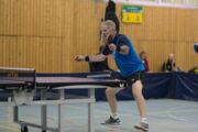 Mogens Sonnichsen beim Punktspiel in der Verbandsoberliga Nord zwischen SV Friedrichsort und TTC Mölln am 30.10.2021