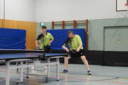 Yannic Girra und Sebastian Stürzebecher am 18.10.2025 beim Oberliga-Punktspiel SV Friedrichsort - TTC Düppel