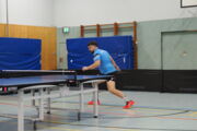 Adrian Wiecek am 18.10.2025 beim Oberliga-Punktspiel SV Friedrichsort - TTC Düppel