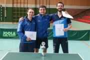 Landespokalmeister 2022 SV Friedrichsort (vlnr): Niklas Munz, Fynn Albrecht und Fabian Schüler
